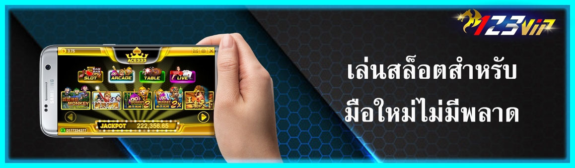 เล่นสล็อตสำหรับมือใหม่ไม่มีพลาด